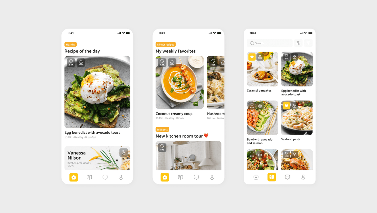 Wireframes UI