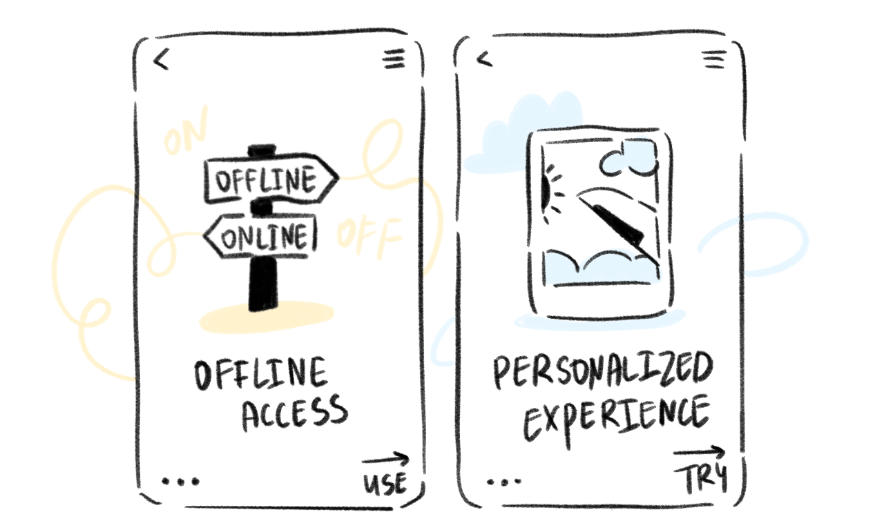 Offline access