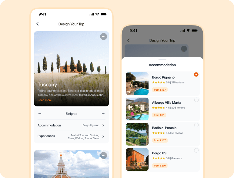 Travel deals app