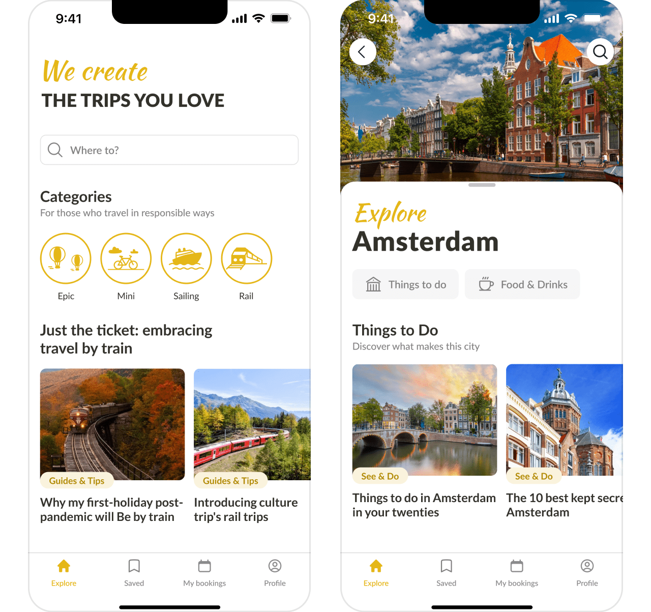 Tour guide apps