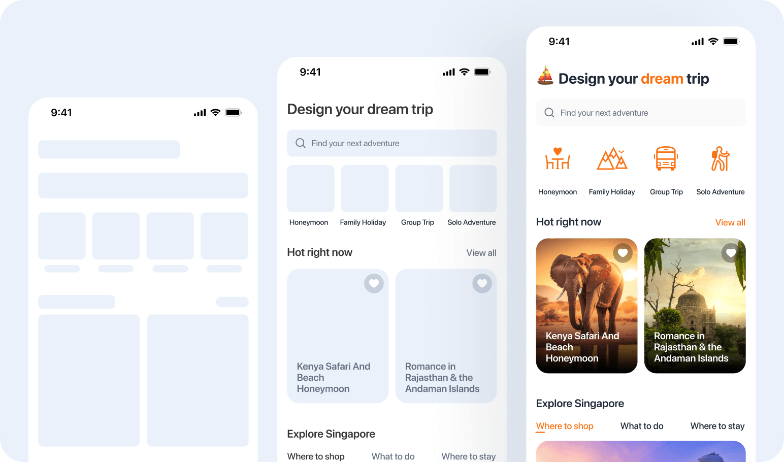 UI/UX designg